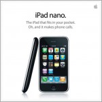 iPad nanoが発表になったようです
