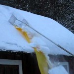 屋根の雪下ろしを簡単にやってのける発明品