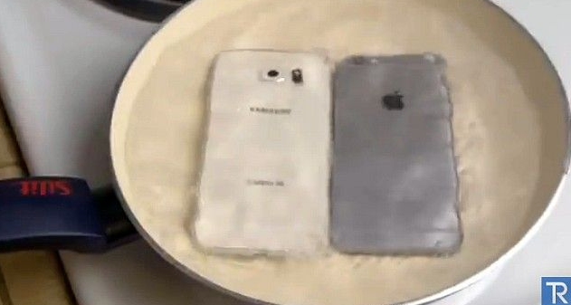GalaxyS6とiPhone6を熱湯に放り込んだ結果ｗｗｗｗｗｗｗｗ