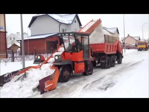 ロシアの除雪車
