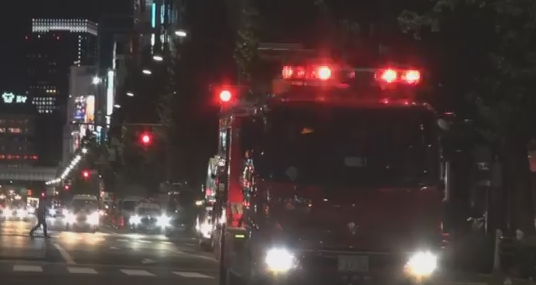 【これはひどい】いたずらの火災通報で、何台も出動してきた消防隊を撮影