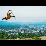 ホッピングフリースタイルが一つの競技になっていた