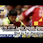 これは打ち返せねぇ・・・ ルール違反のような卓球ショット