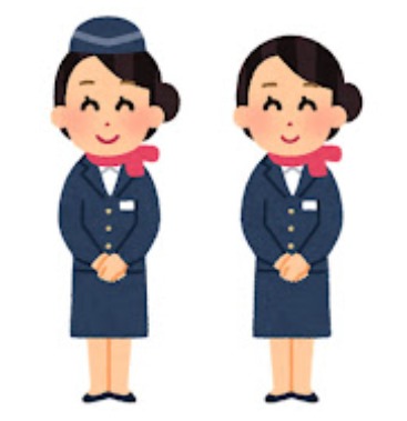 キャビンアテンダント　CA　客室乗務員