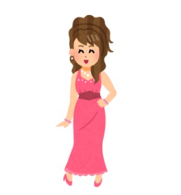 ドレス　ギャル