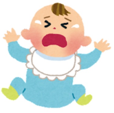 泣く　赤ちゃん