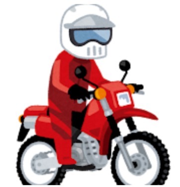 モトクロス　ライダー　バイク