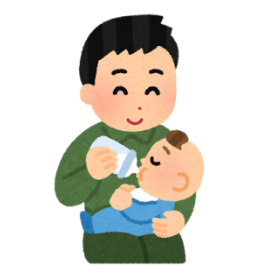 あかちゃん　お父さん　赤ちゃん