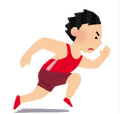 短距離走　100m走　陸上