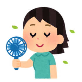 ハンディ扇風機