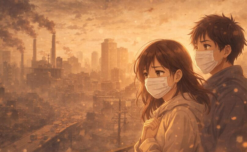 スモッグ　大気汚染